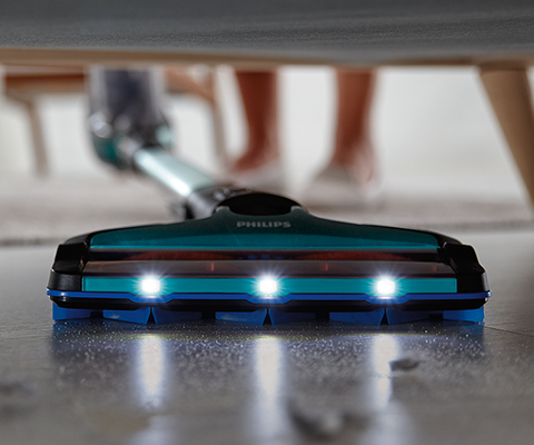 Philips Podświetlenie LED.Dostrzeżesz i usuniesz każdy okruszek