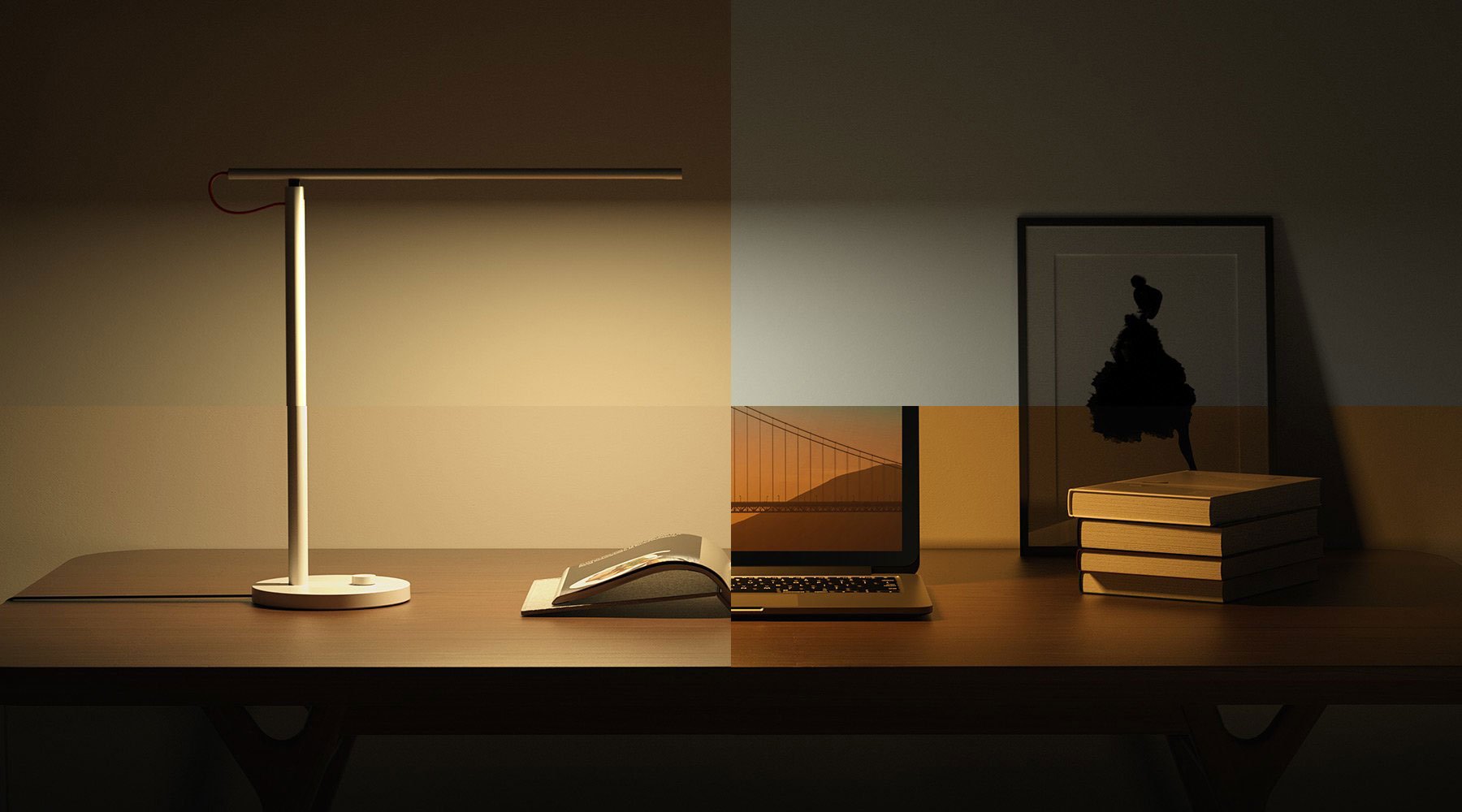 Xiaomi Mi LED Desk Lamp S1 - 4 tryby oświetlenia