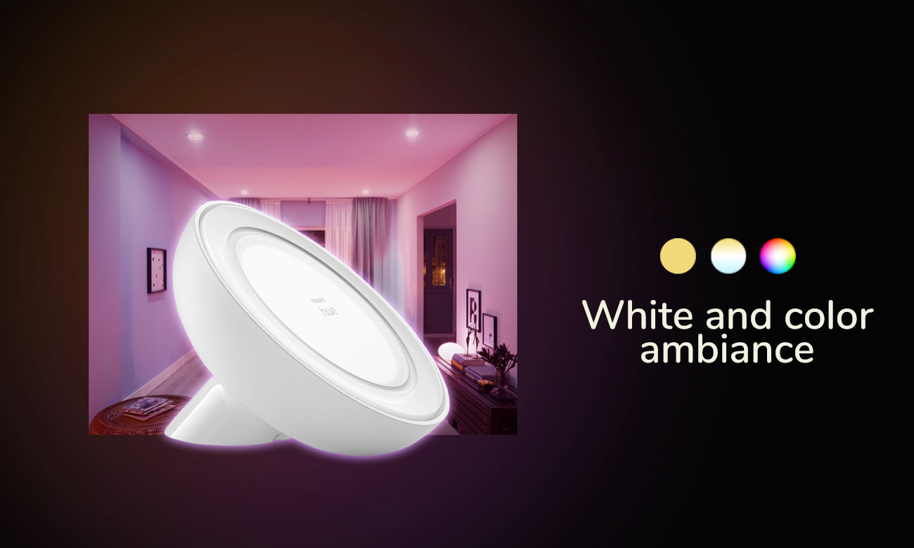 Lampka Philips Hue Bloom White and Color Ambiance