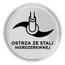 Ostrza ze stali nierdzewnej