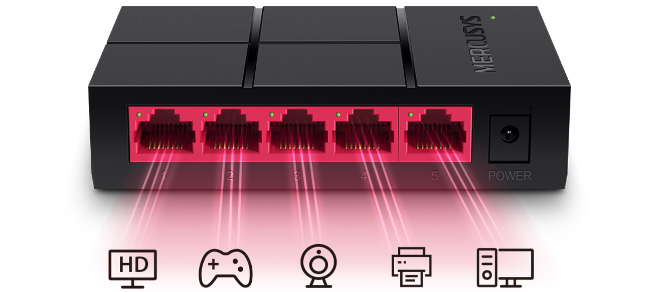 Switch Mercusys MS105G