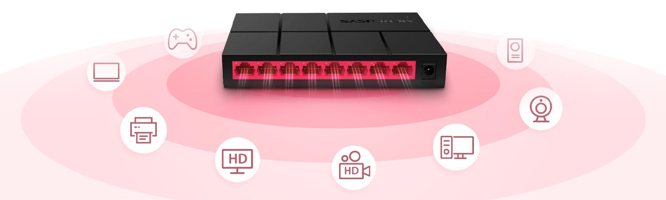 Switch Mercusys MS108G
