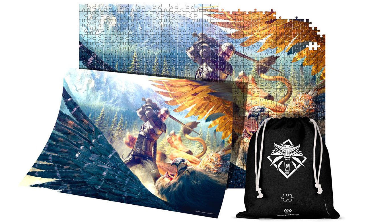 Puzzle Good Loot Wiedźmin 3 - Walka z Gryfem