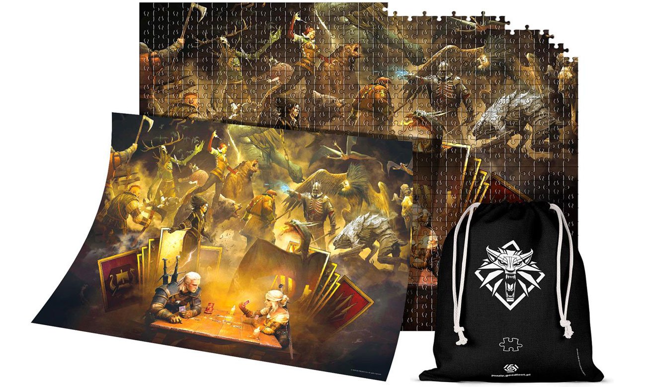 Puzzle Good Loot Wiedźmin 3 - Gra w Gwinta