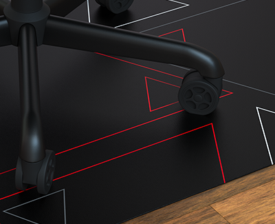 Floor Pad 120R praca kółek