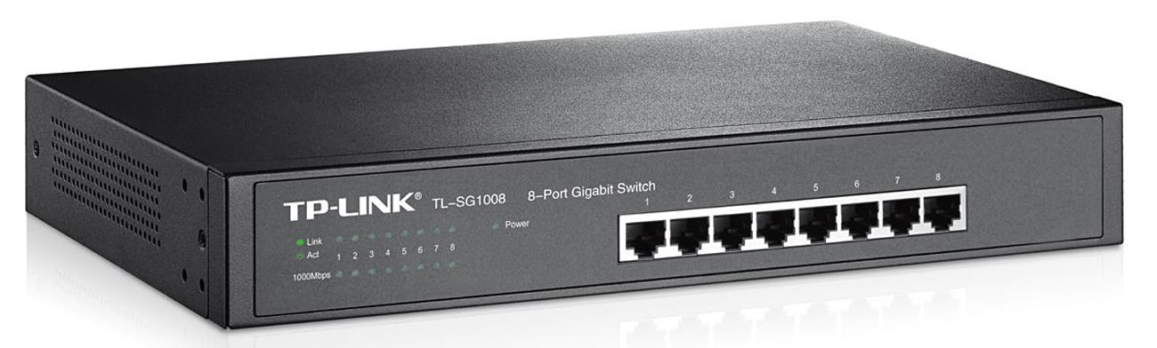TP-Link 8p TL-SG1008 Rack 13