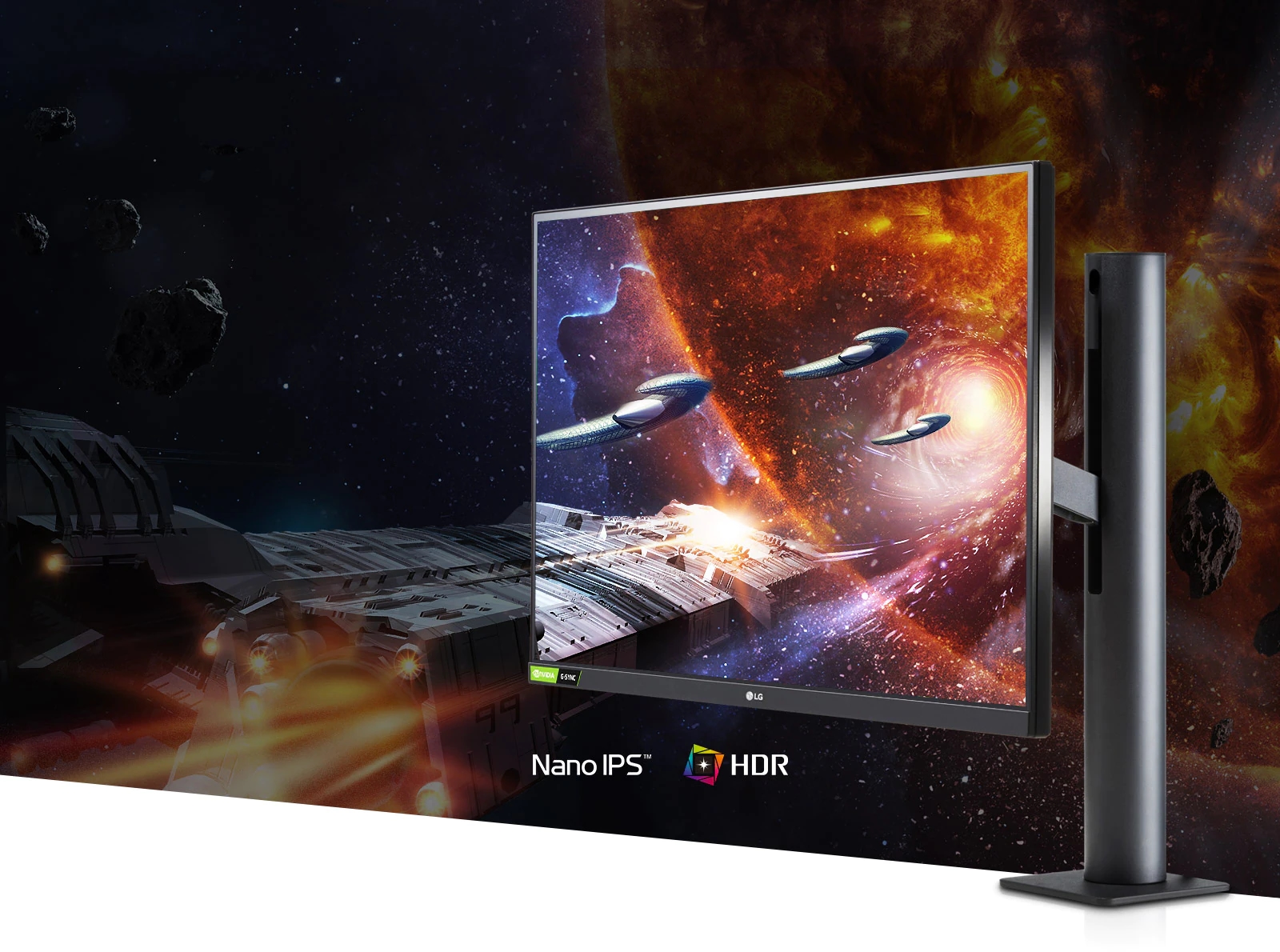 Obsługuje Nano IPS i HDR10