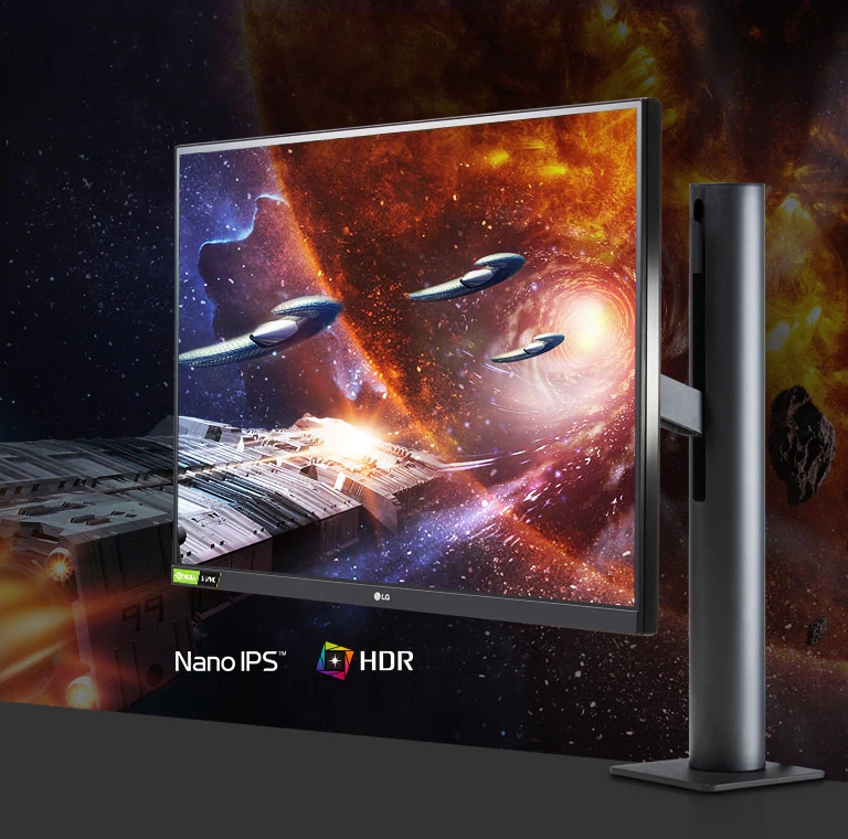 Obsługuje Nano IPS i HDR10