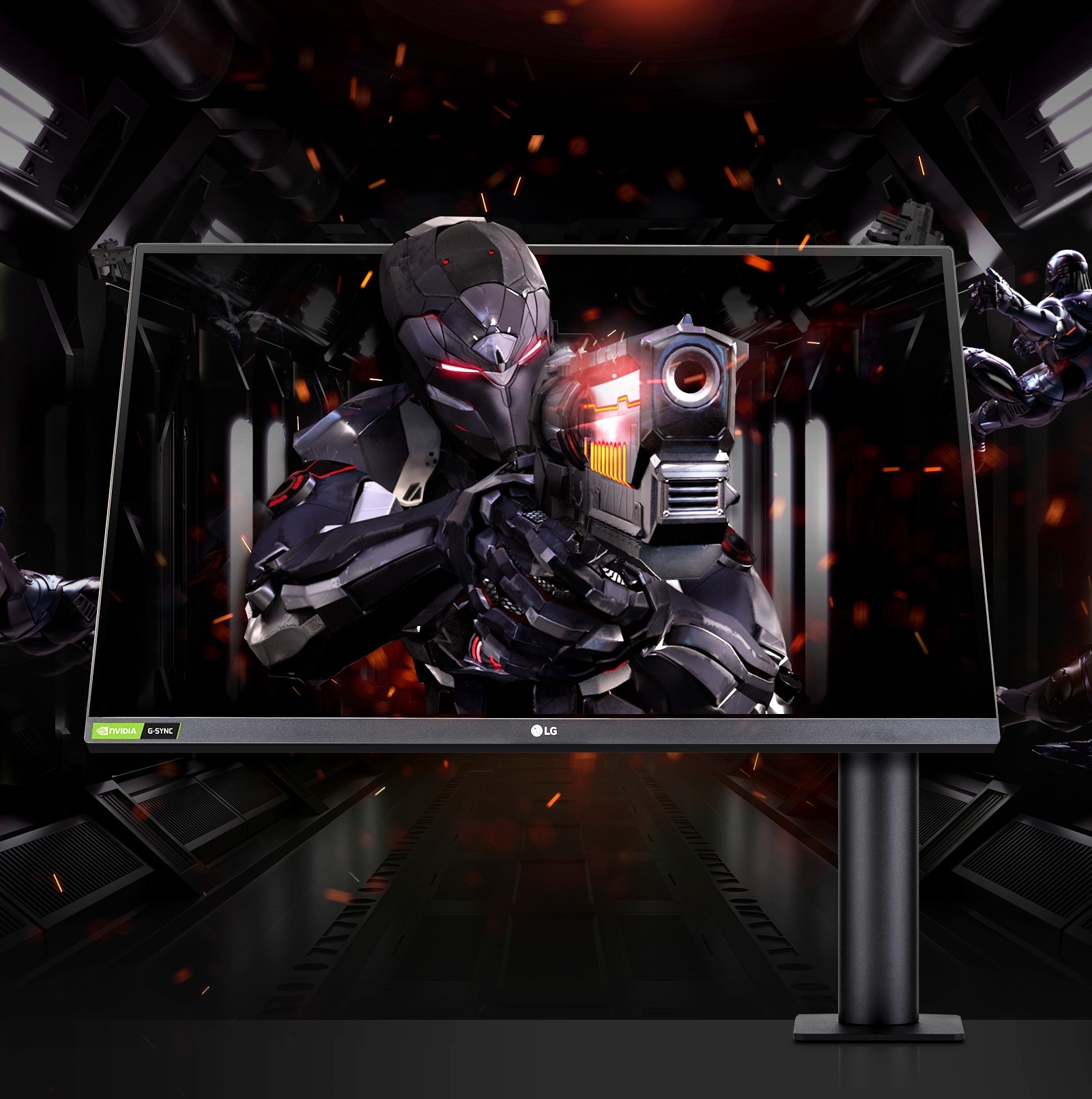 Monitor LG UltraGear jako potężny ekran dla graczy