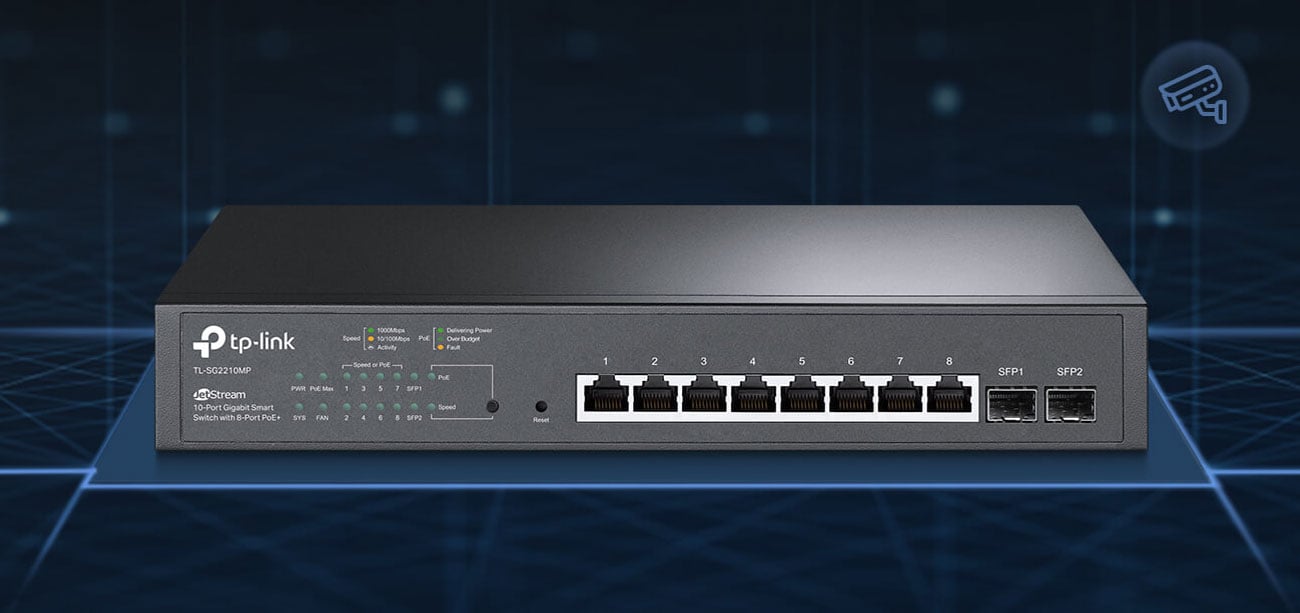 Switch TP-Link 10p TL-SG2210MP