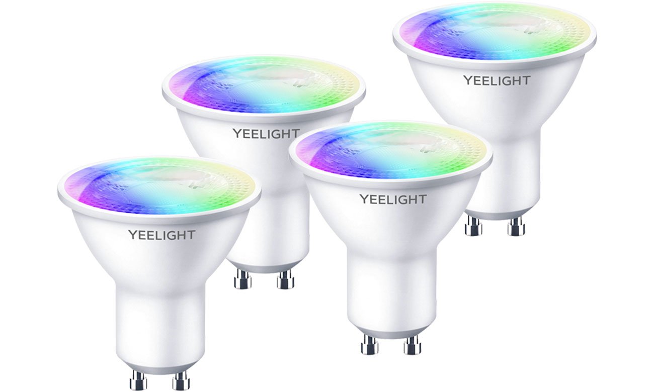 Inteligentna żarówka Yeelight W1 GU10 (kolor) 4szt YLDP004-A-4pcs 026243