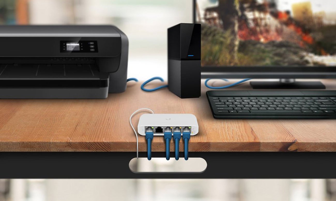 Ubiquiti USW-Flex-Mini - Montaż