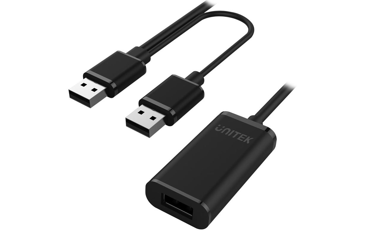Wzmacniacz sygnału Unitek USB 2.0 20m