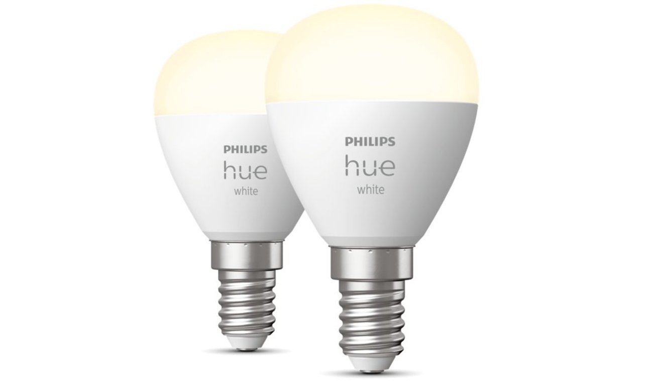 Inteligentna żarówka Philips Hue White Ambiance P45 kulka 2xE14