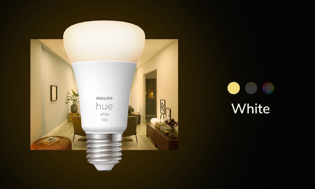 Inteligentna żarówka Philips Hue White E27 1100 lm