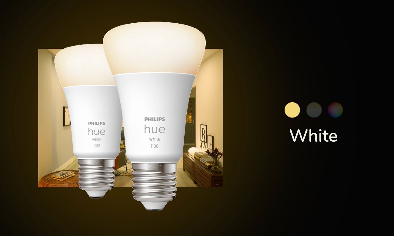 Inteligentna żarówka Philips Hue White 2xE27 1100 lm