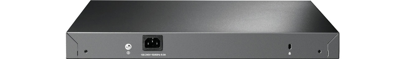 TP-Link TL-SG3428MP Widok z tyłu