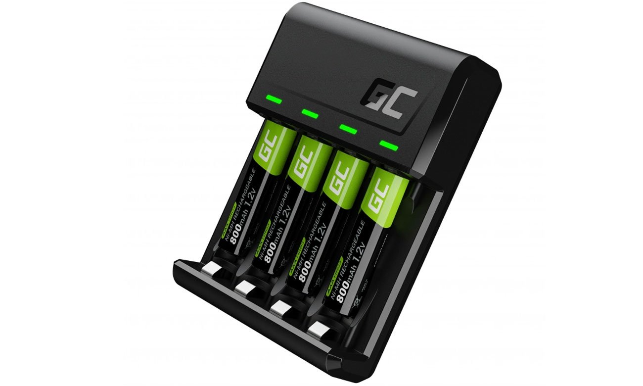 Zestaw Green Cell VitalCharger + 4x AAA/HR03 800mAh