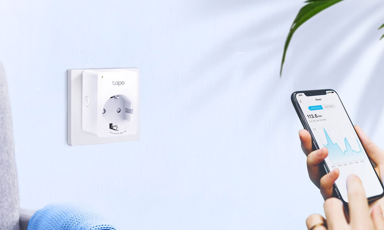 TP-Link Tapo P110 gniazdo Smart Plug bezprzewodowe (Wi-Fi)