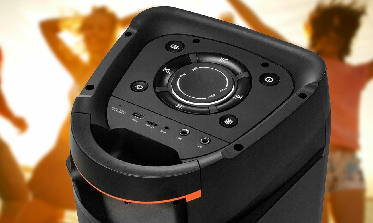 Korektor dźwięku w Blaupunkt PartyBox PB06DB