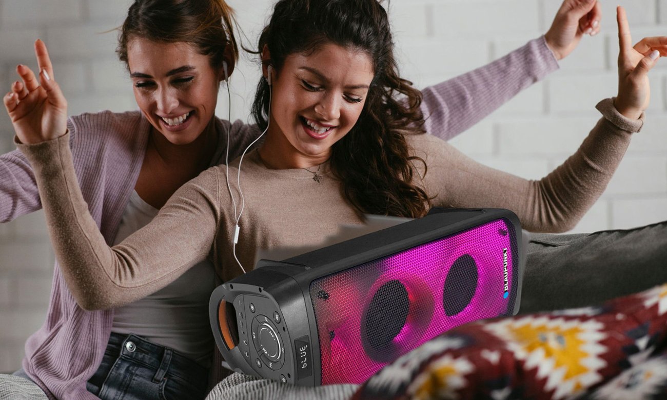 Funkcja karaoke w Blaupunkt PartyBox PB06DB
