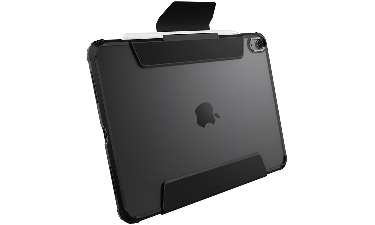 Etui Spigen Ultra Hybrid Pro do iPad Air 4 / Air 5 Czarne -  Widok z tyłu
