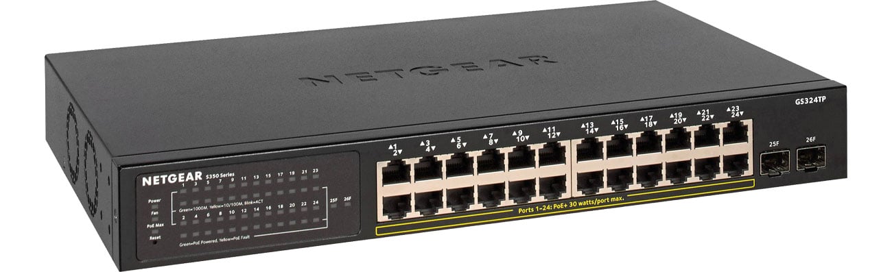 Netgear 24p GS324TP Przełącznik