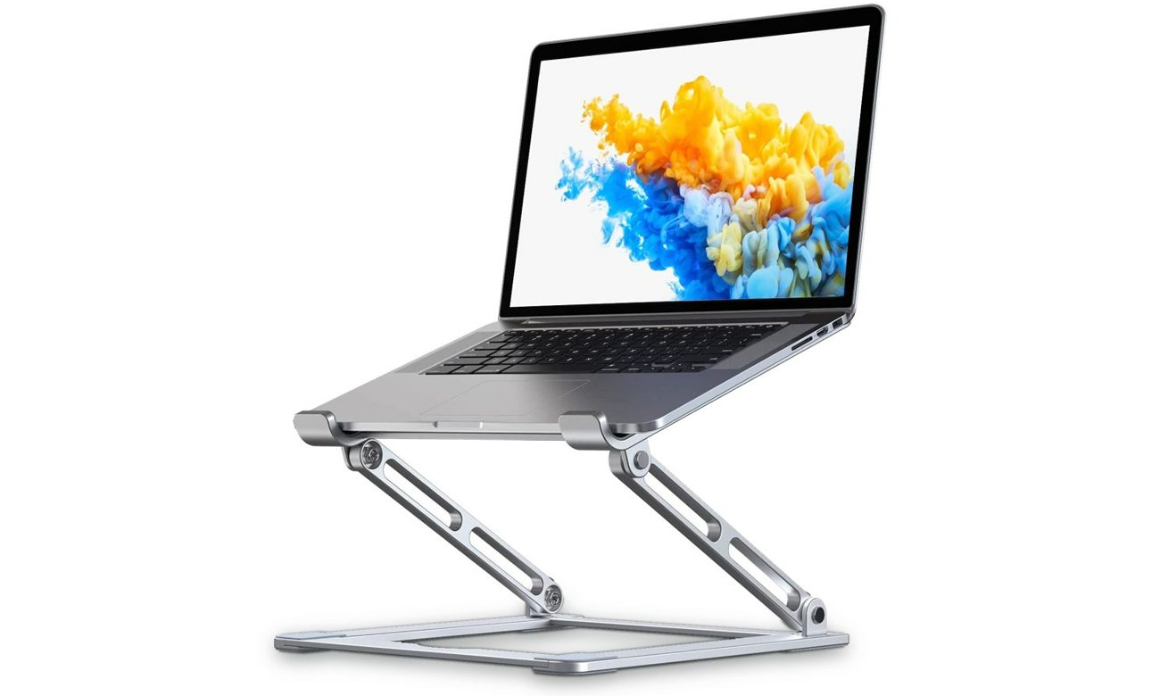 Tech-Protect PRODESK Regulowana Podstawka Pod Laptop srebrna