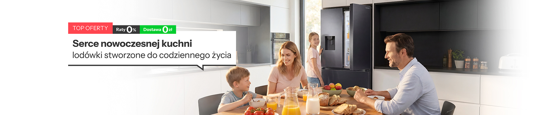 Serce nowoczesnej kuchni – lodówki stworzone do codziennego życia