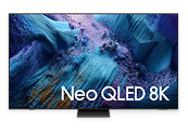 Telewizor pokazany od frontu z napisem „Neo QLED 8K”.