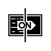 Ikonka Sync Technologies z napisem ON