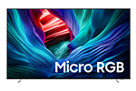 Telewizor Micro RGB R95F pokazany od frontu
