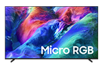 Telewizor Micro RGB R86H pokazany od przodu